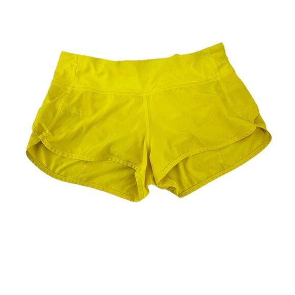 Lululemon Size 6? Women Speed Up Short 2” Running Zip Pocket Yoga Gym Q01 - Picture 3 of 8
